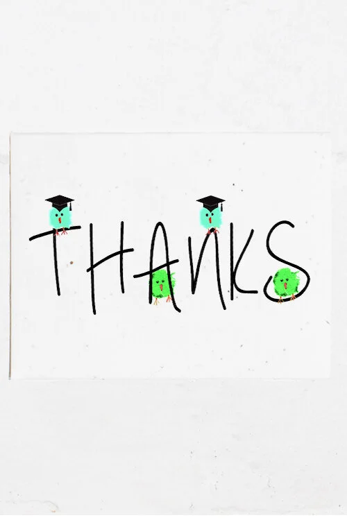 Thanks - Thank You Card