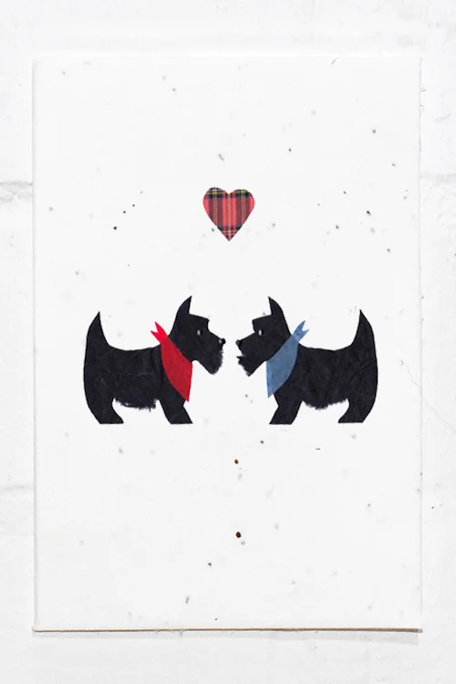 Kissing Scottie dogs -Wholesale