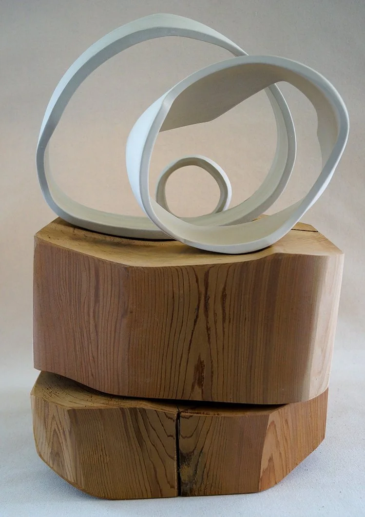 Resting Series, Georgia Porcelain and Red Cedar, 2016