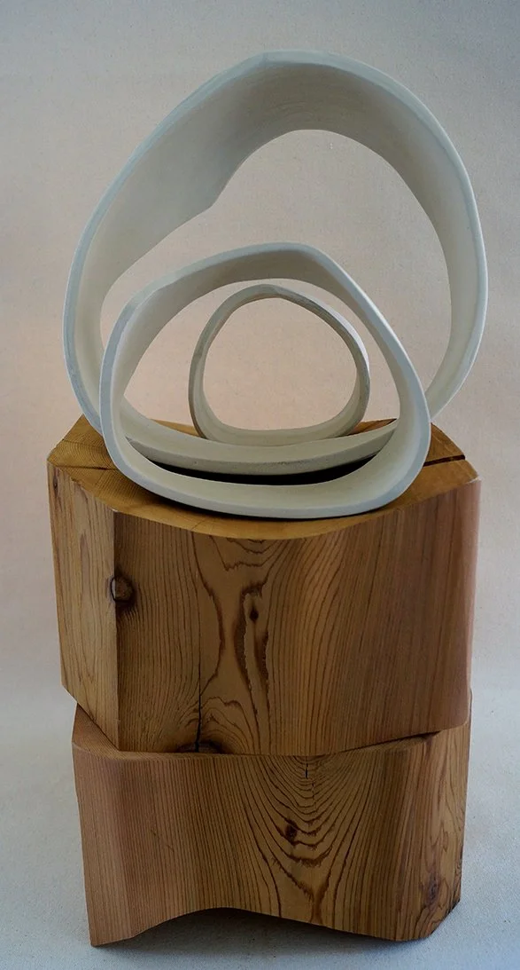 Resting Series, Georgia Porcelain and Red Cedar, 2016