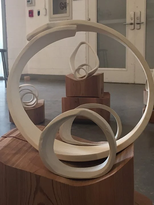 Gossip Series, Georgia Porcelain and Red Cedar, 2016