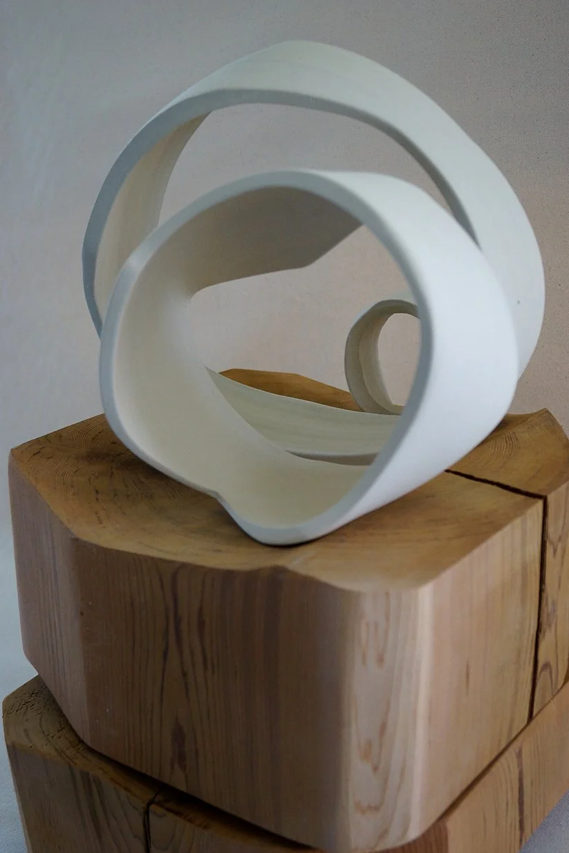 Resting Series, Georgia Porcelain and Red Cedar, 2016