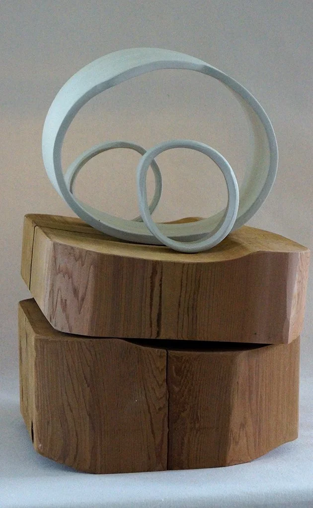 Resting Series, Georgia Porcelain and Red Cedar, 2016