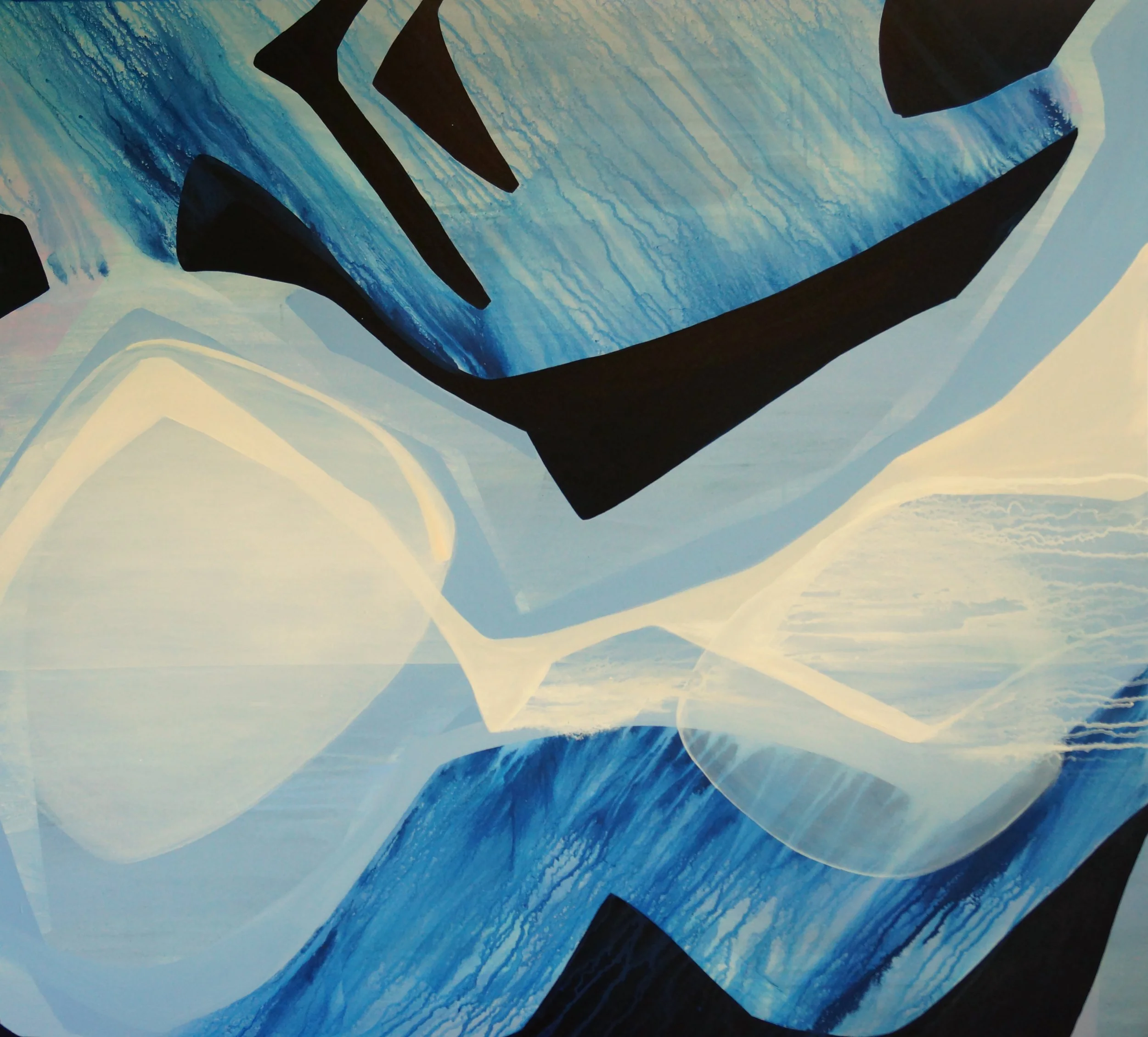Remnants, 48x48, Acrylic on Canvas, 2016