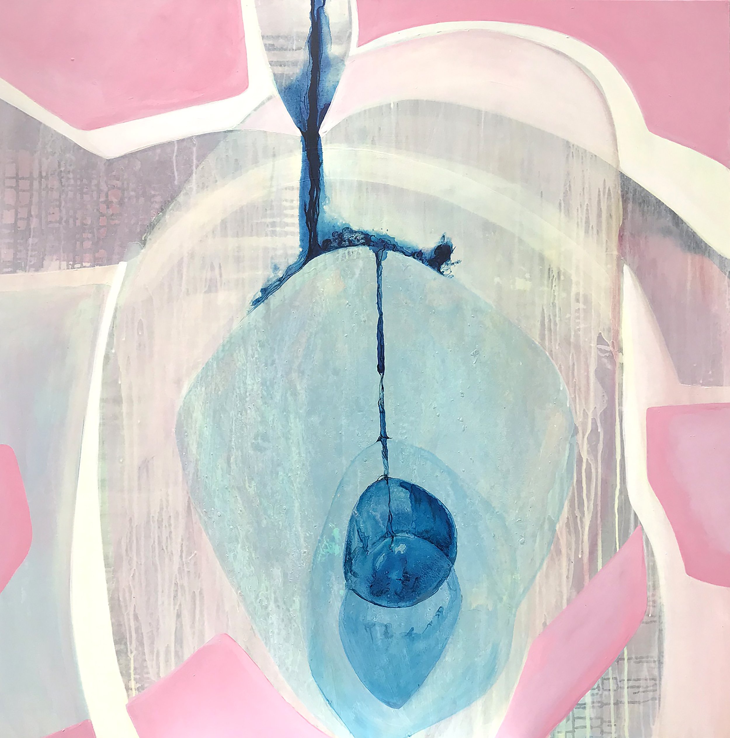 Gratitude, 48x48, Acrylic on Canvas, 2018