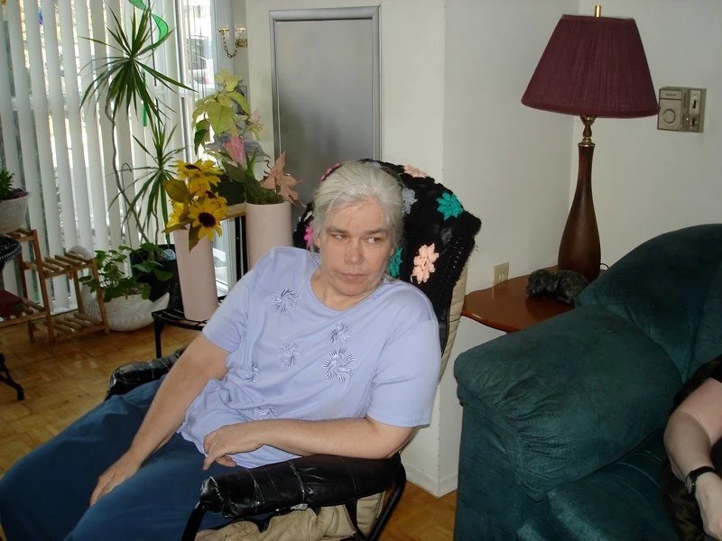 Brenda at home