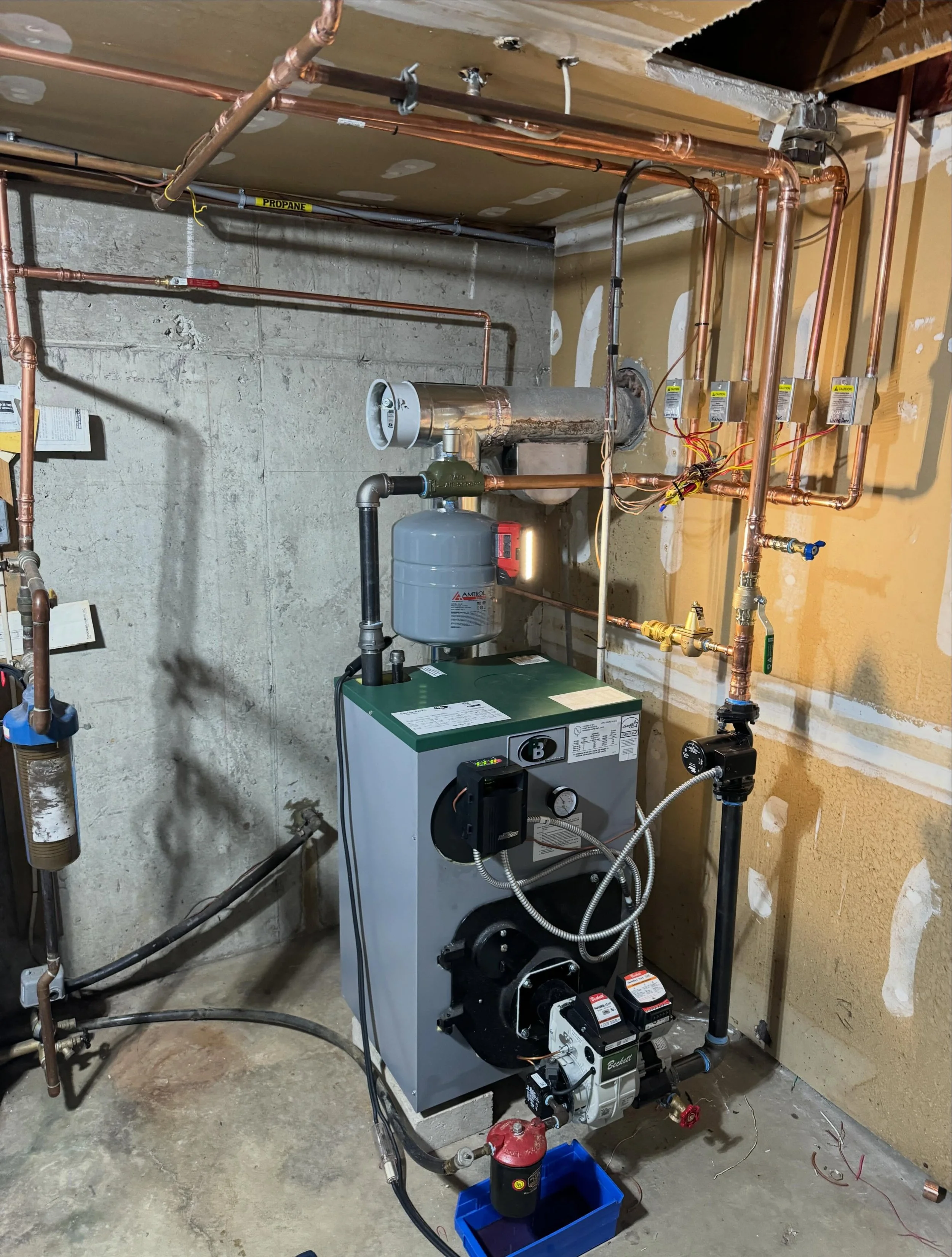 🔥We recently completed this boiler replacement, giving our customer a more reliable, efficient, and dependable heating system for years to come.

✅ New high-efficiency boiler installed
✅ Improved performance &amp; reliability
✅ Professional installa