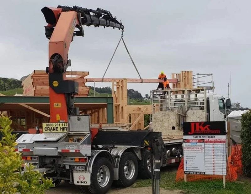 JK Wharerau Construction: Services - New Build