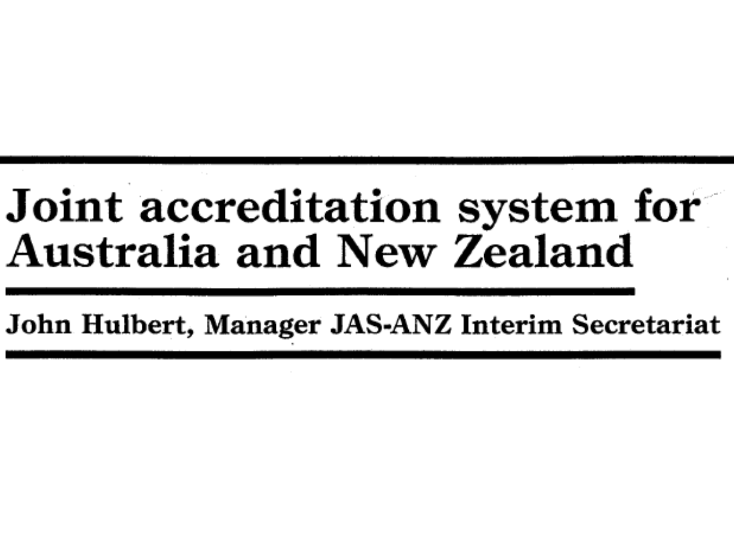 Celebrating 35 Years: 1991 Article in Quality Australia