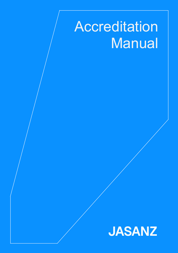 Document cover: Accreditation Manual