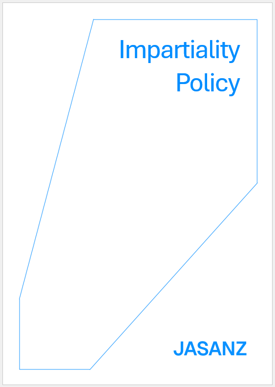 Document cover: Impartiality Policy