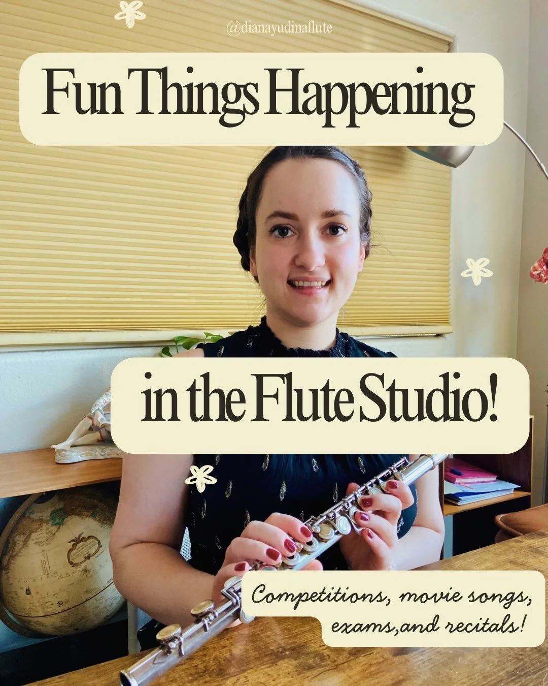 A few fun things happening in the flute studio lately! 🎶🥳

Curious about lessons? I have a few spots open this month for free consultations. Link in bio.

#fluteteacher #flutelessons #flutelessonsforkids #onlineflutelessons #middleschoolband