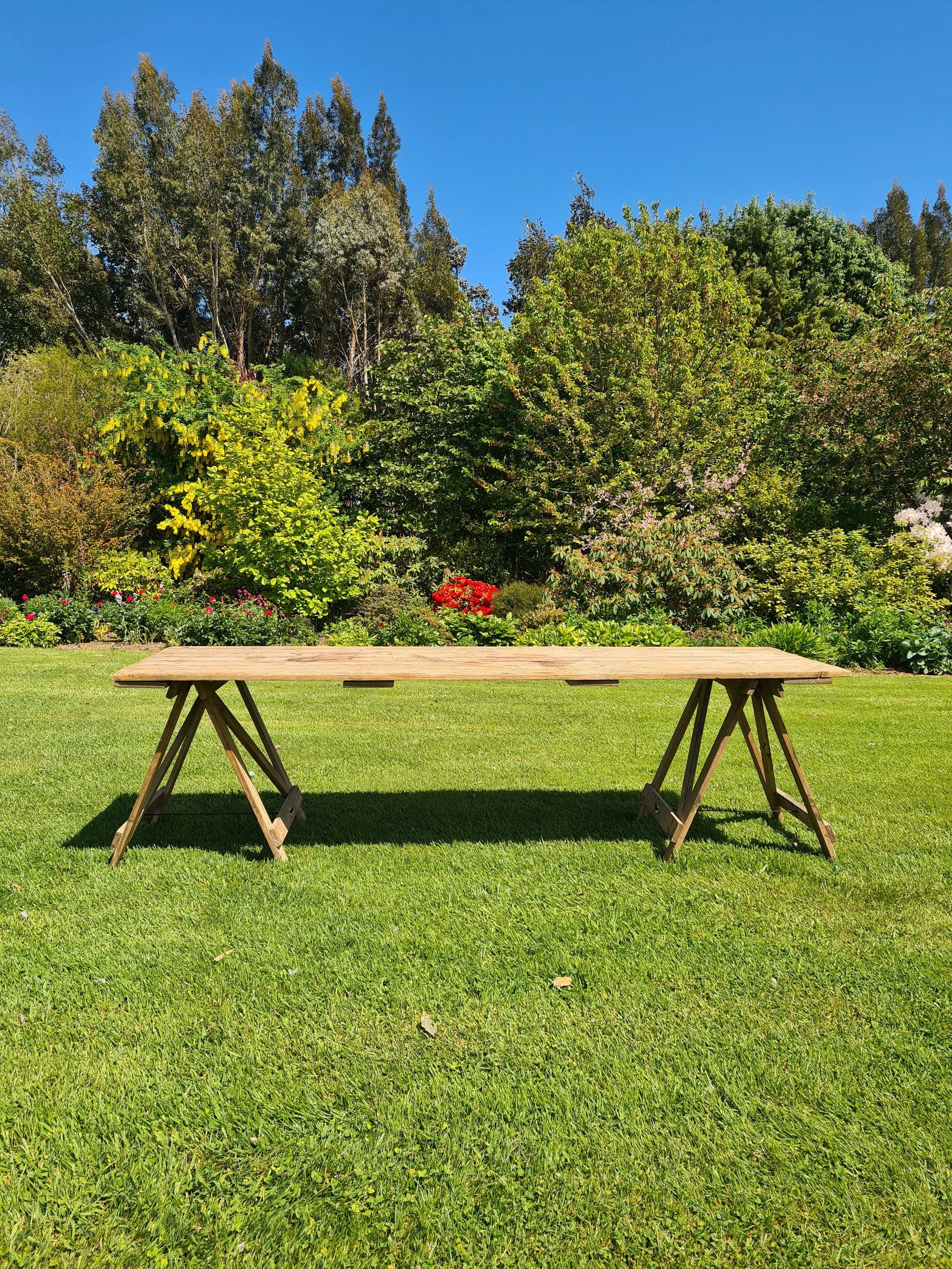 Wooden Trestle & Folding Trestle Tables