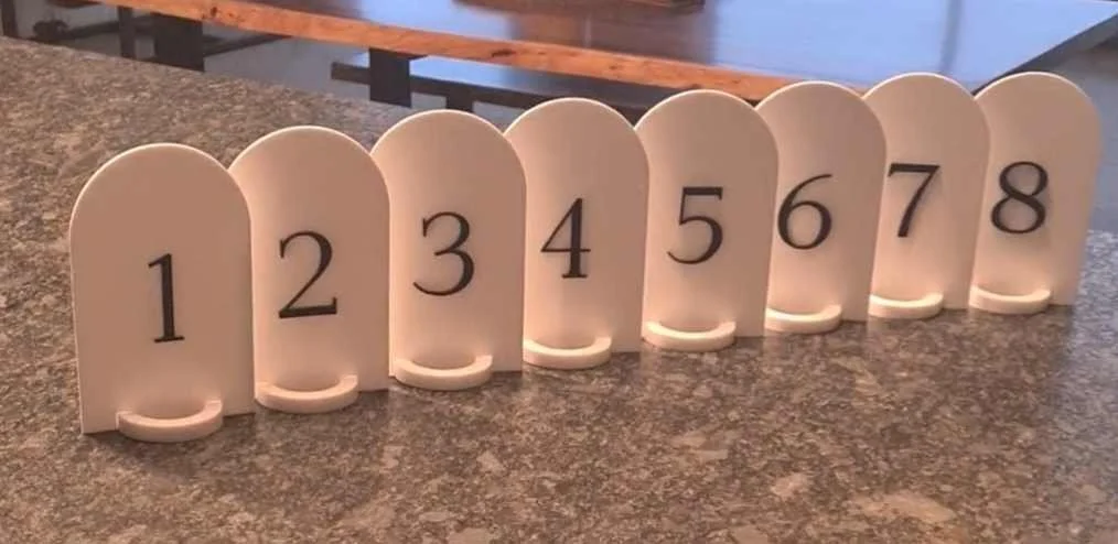 Arch Table Numbers