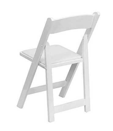 White folding wedding chair invercargill.png