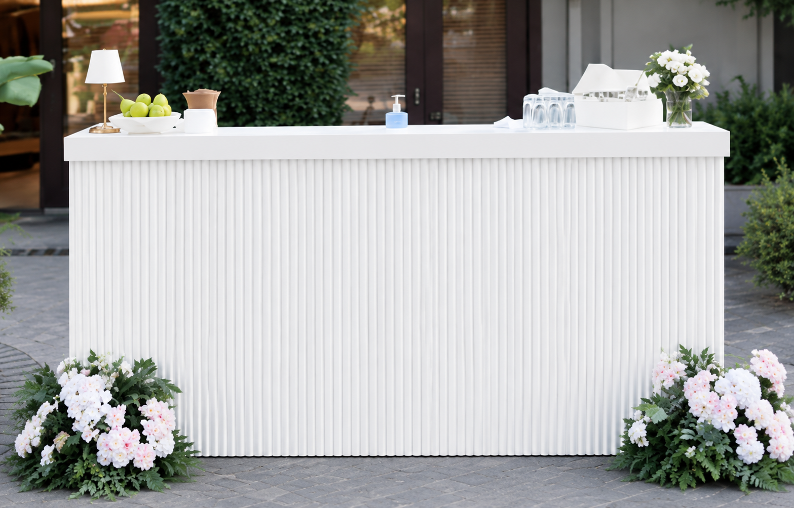 Elegant White Fluted Bar Station.png