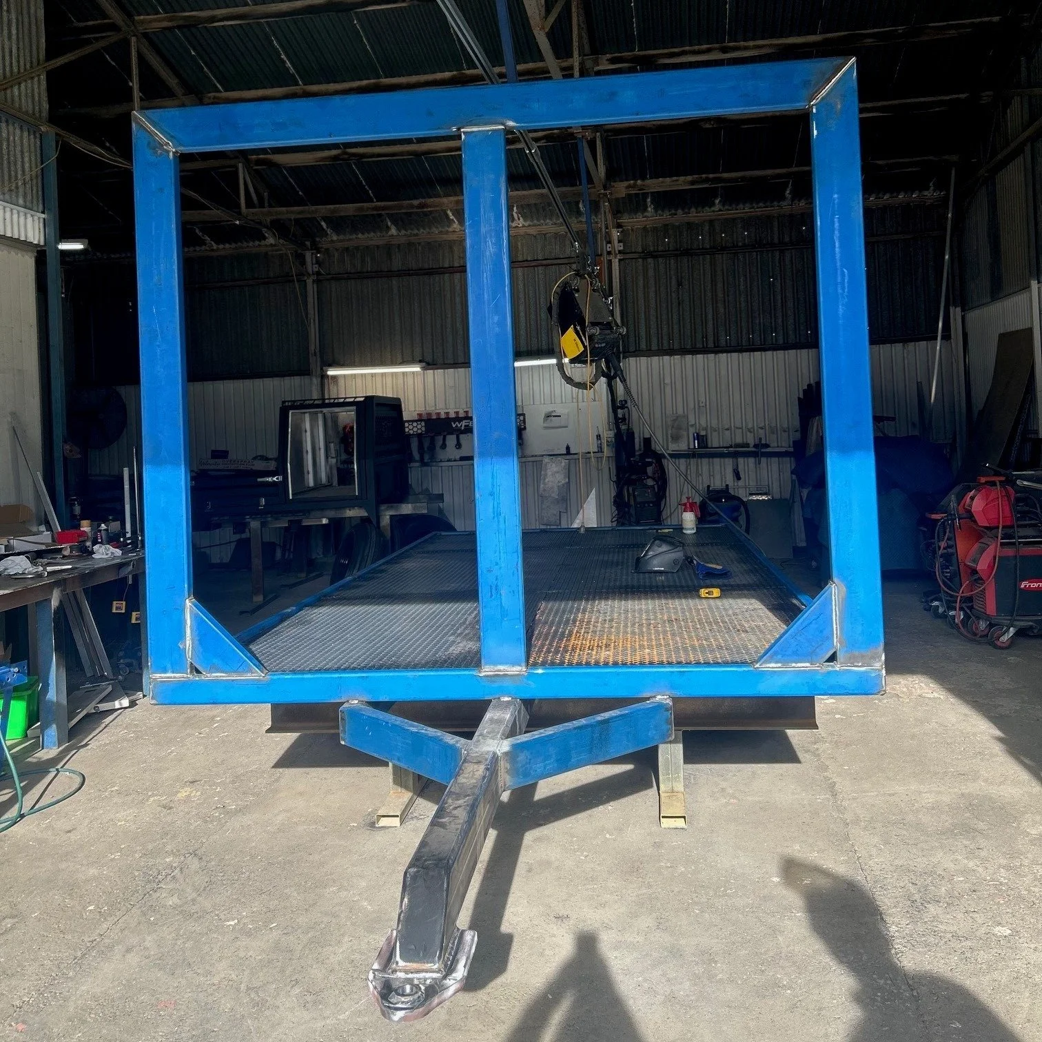 Supporting Gippsland&rsquo;s industries with trusted welding, fabrication, and engineering.

We&rsquo;re nearing completion on the custom farm trailer for Mitchell Valley Growers, now in the final stages of assembly as it comes together for work in t