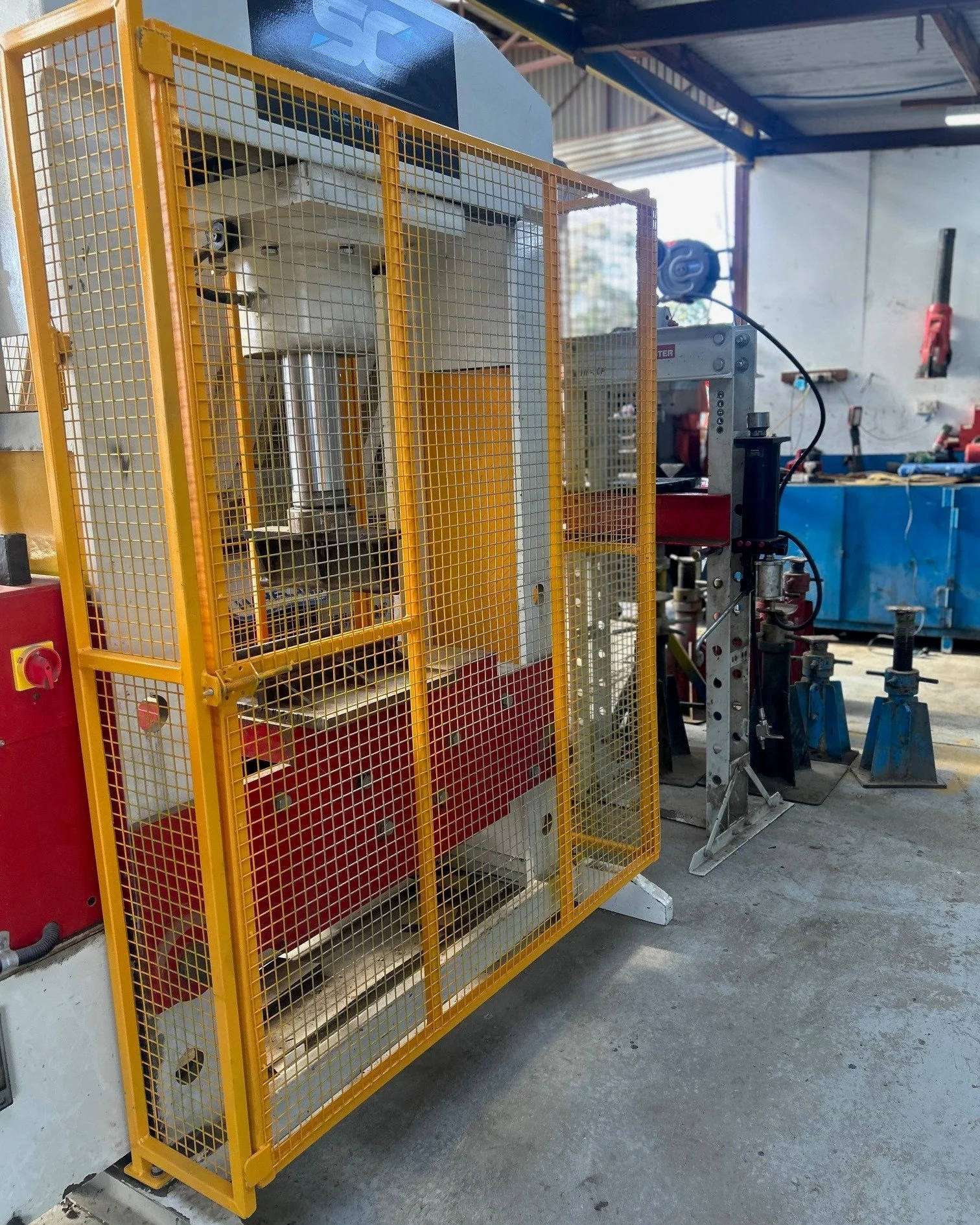 Safety isn&rsquo;t optional &mdash; it&rsquo;s engineered into everything we do.

We actively design and build safer ways to work, ensuring our team, our clients, and every project are protected at every stage.

A great example is our custom-built sa