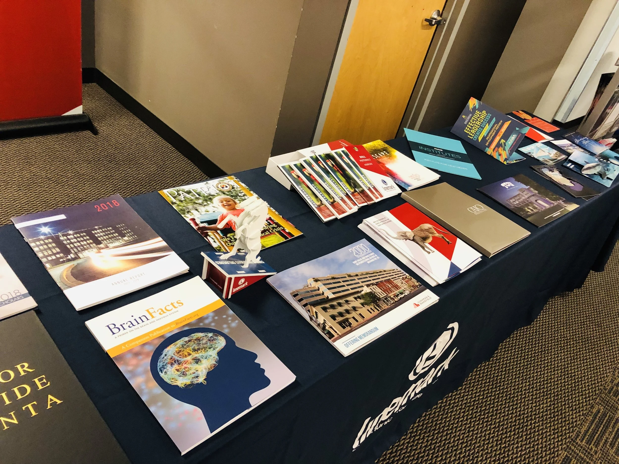 Various print materials I collaborated on