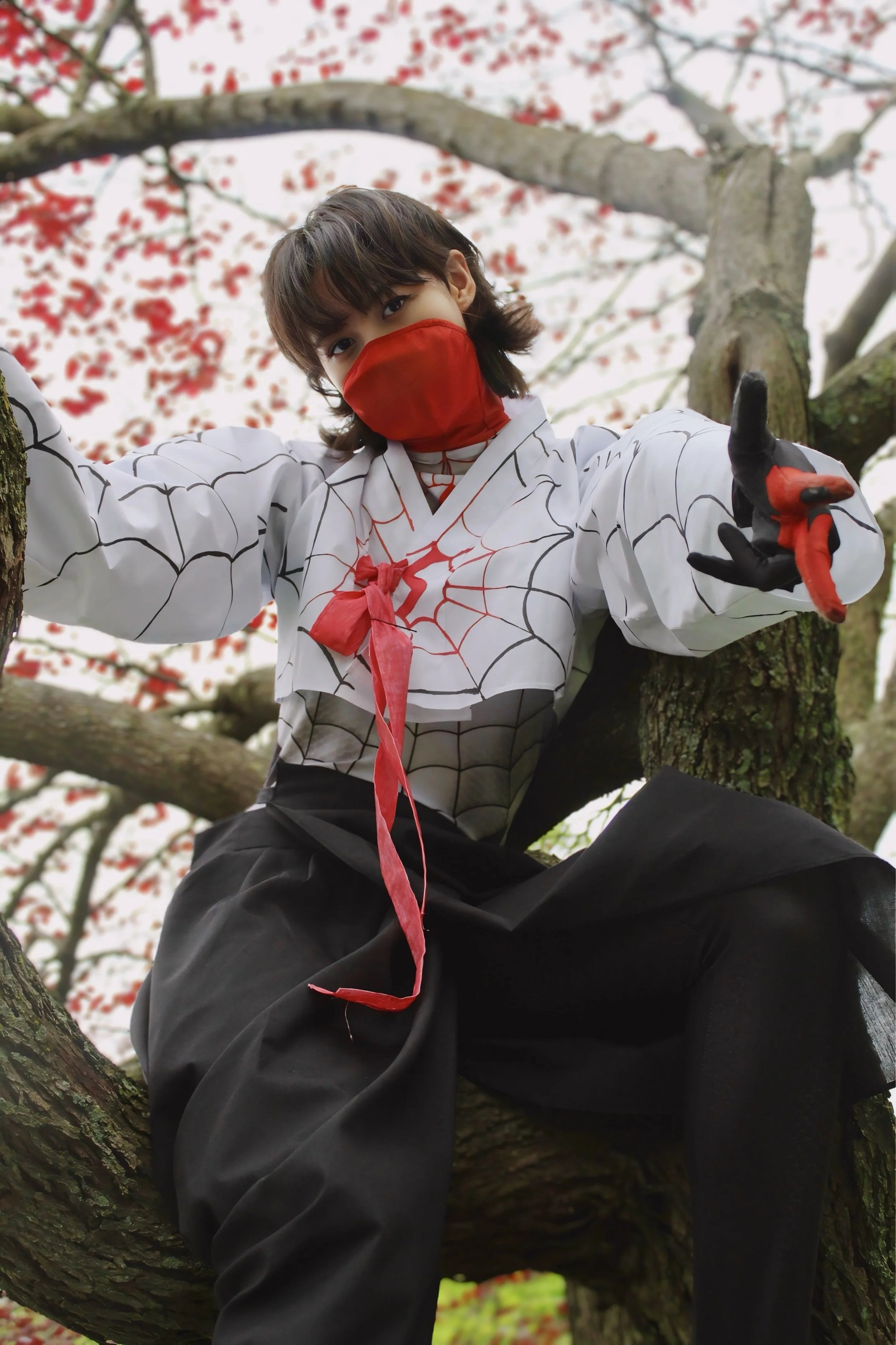 Hanbok silk cosplay