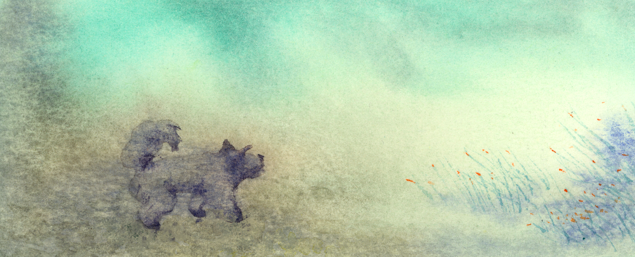Dog on bank.png