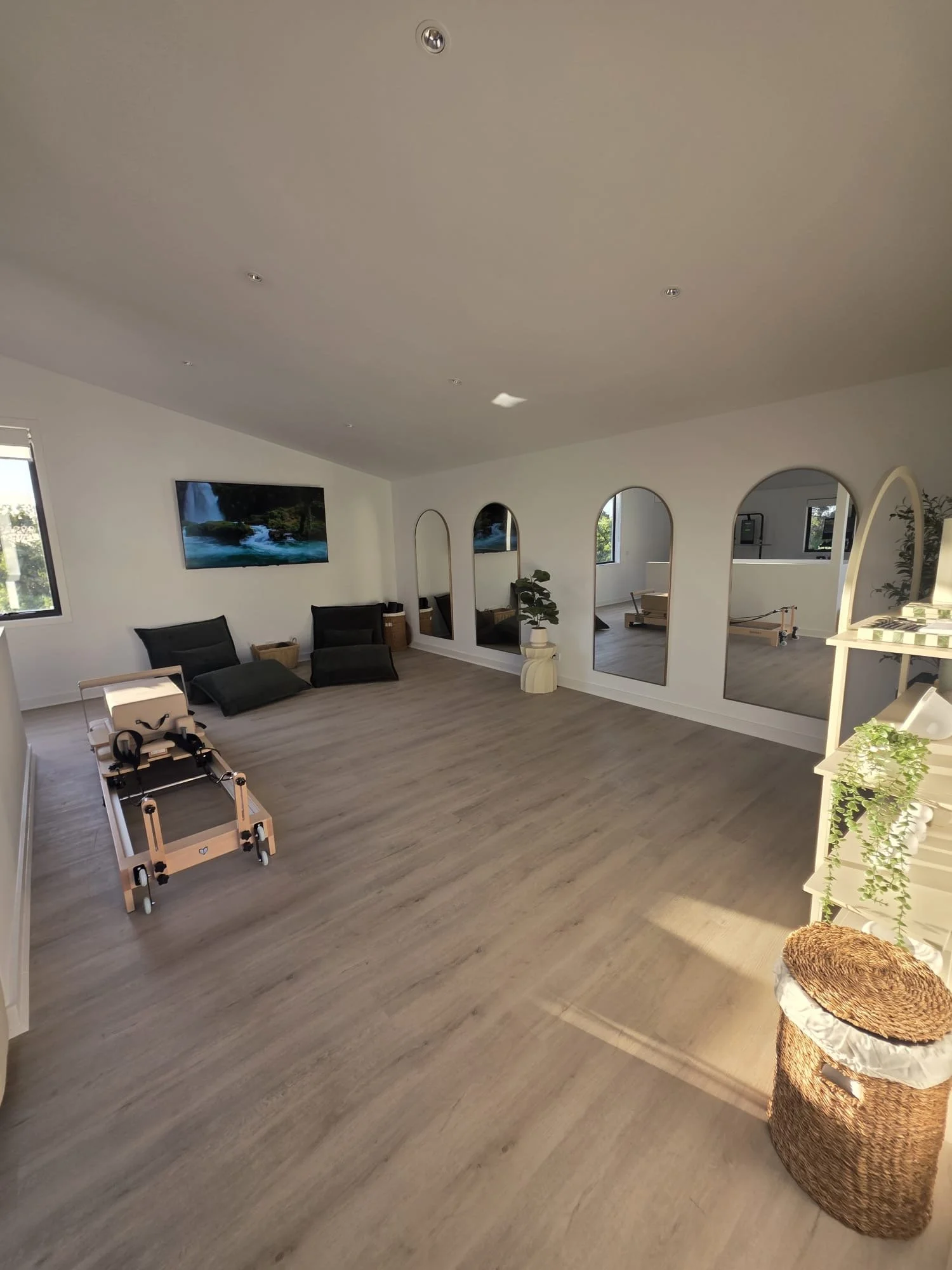 Home gym renovation and extension by Oxbuilt Projects Melbourne