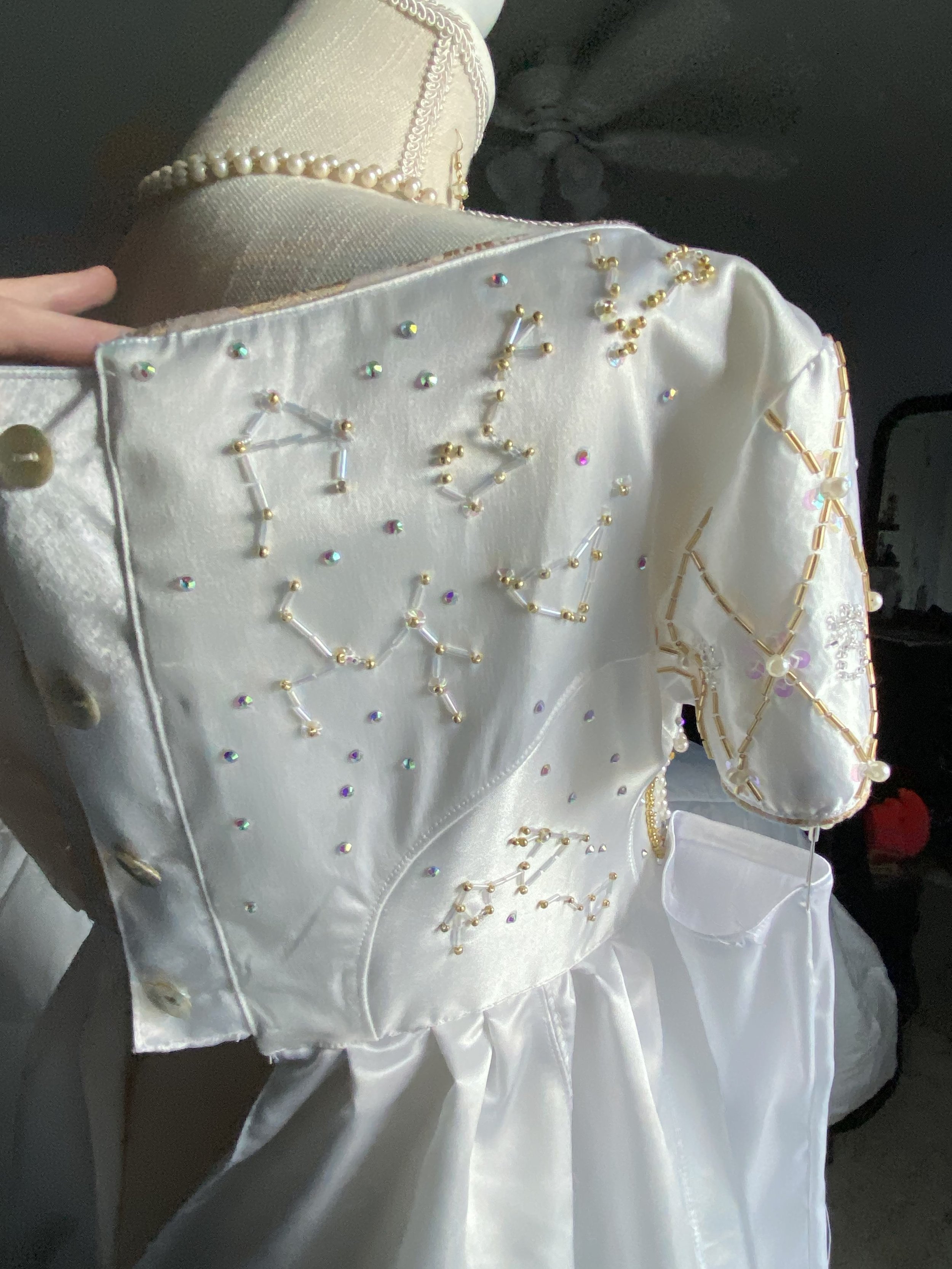 Regency Era Gown
Hand beaded