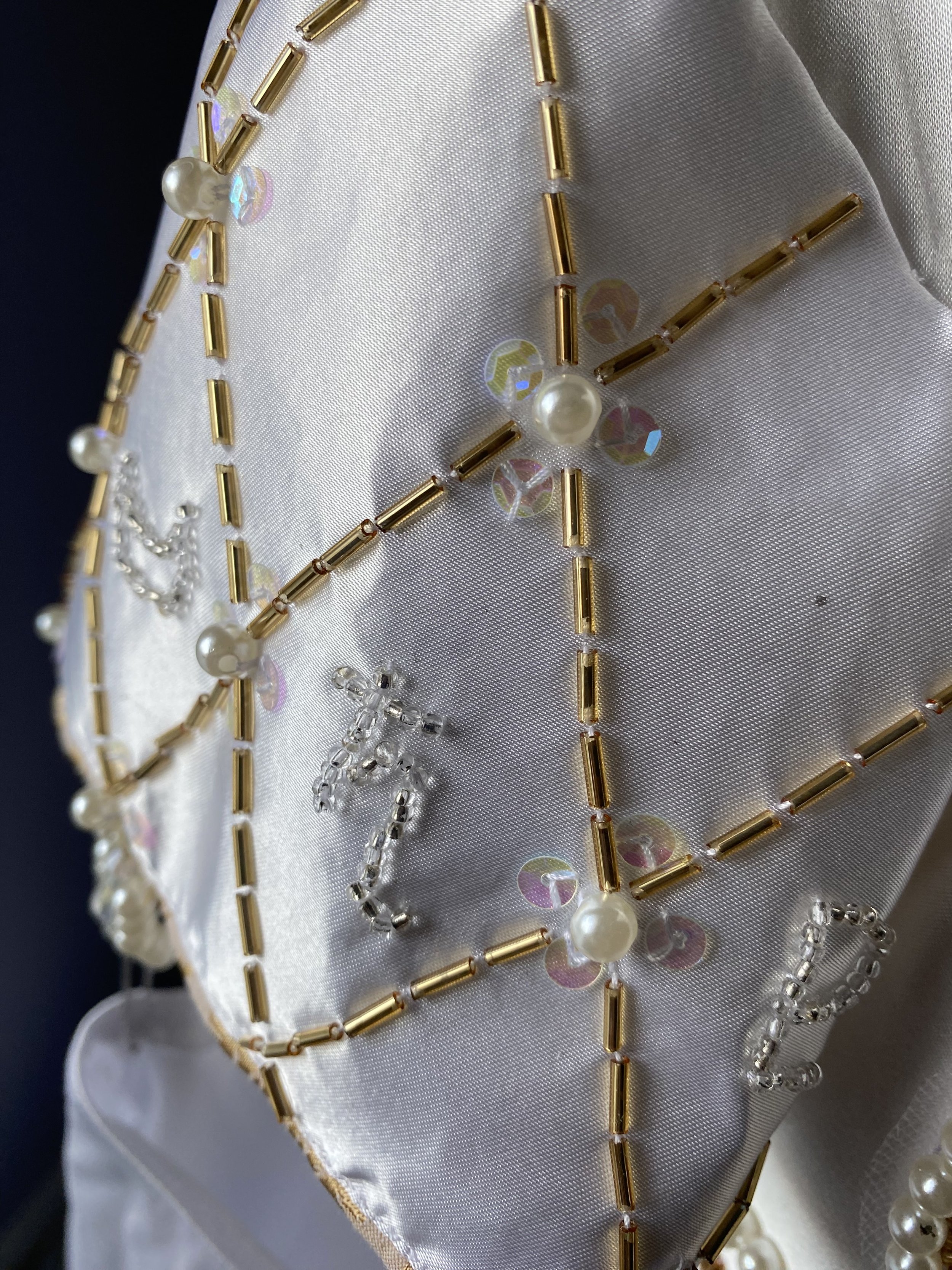 Regency Era Gown
Hand beaded