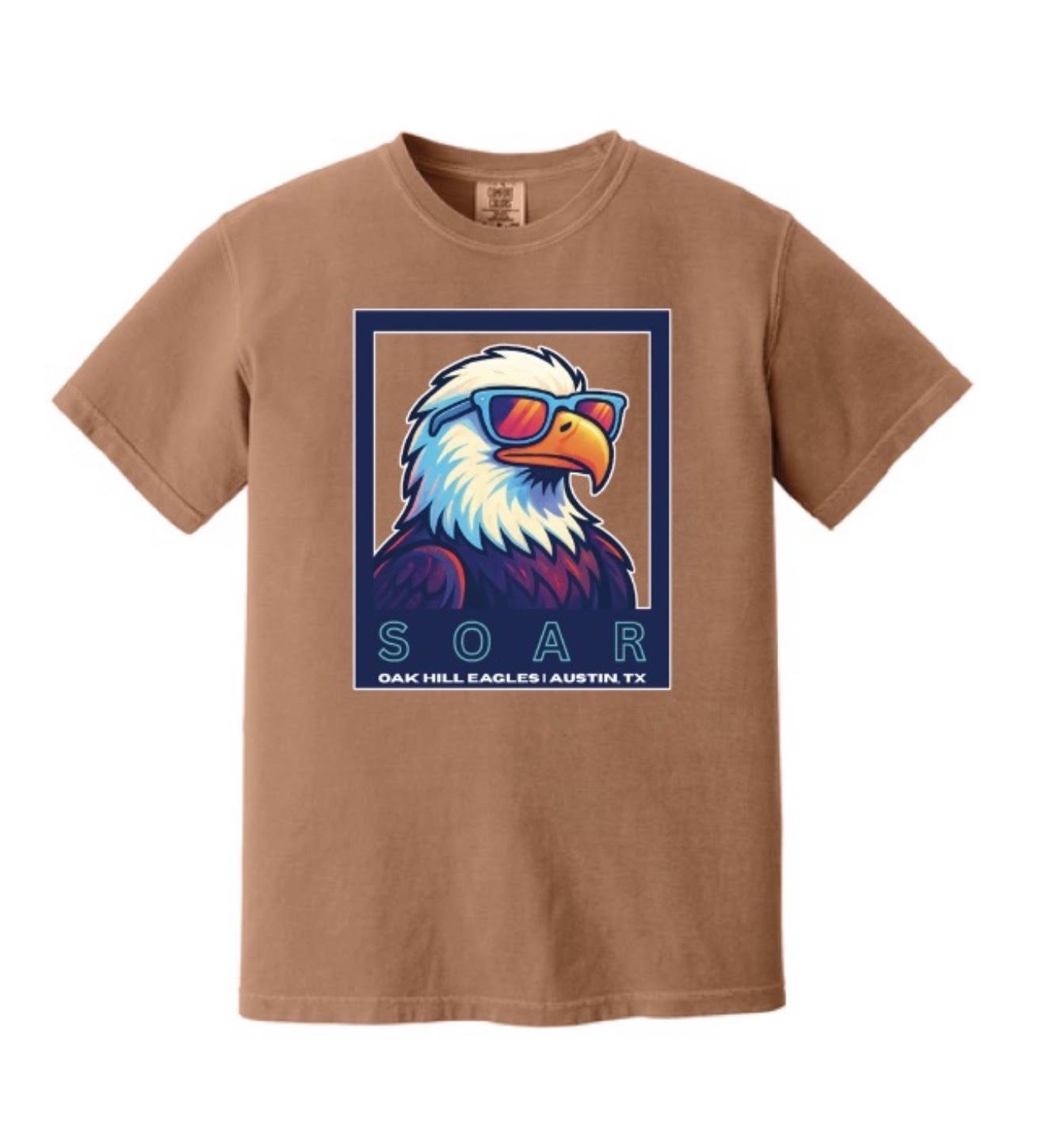 Adult Eagle Soar Cotton T-shirt in Yam