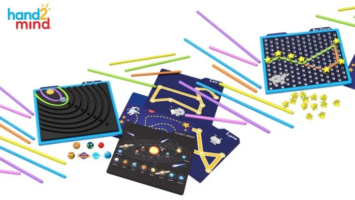 I brought sensory play to a child favorite learning theme SPACE! Learn about constellations and use your imagination to go on space exploration adventures.