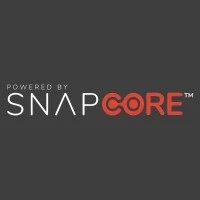 The word 'Snapcore' written in stylized, minimalistic black font on a white background.