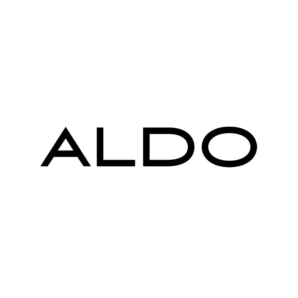 The word 'ALDO' written in black font on a plain white background.