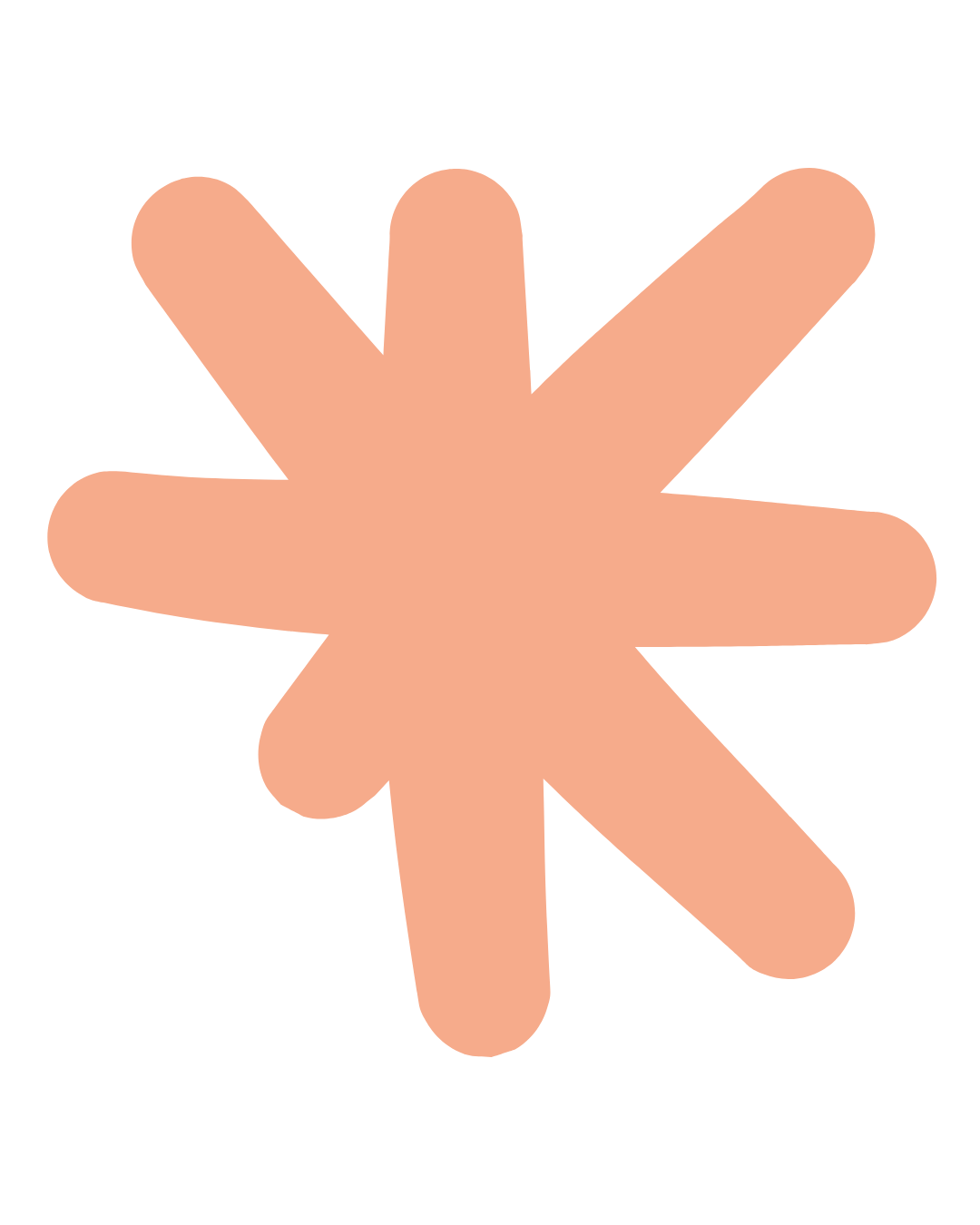 A simplified illustration of a human hand with four fingers and a thumb, colored in light beige.