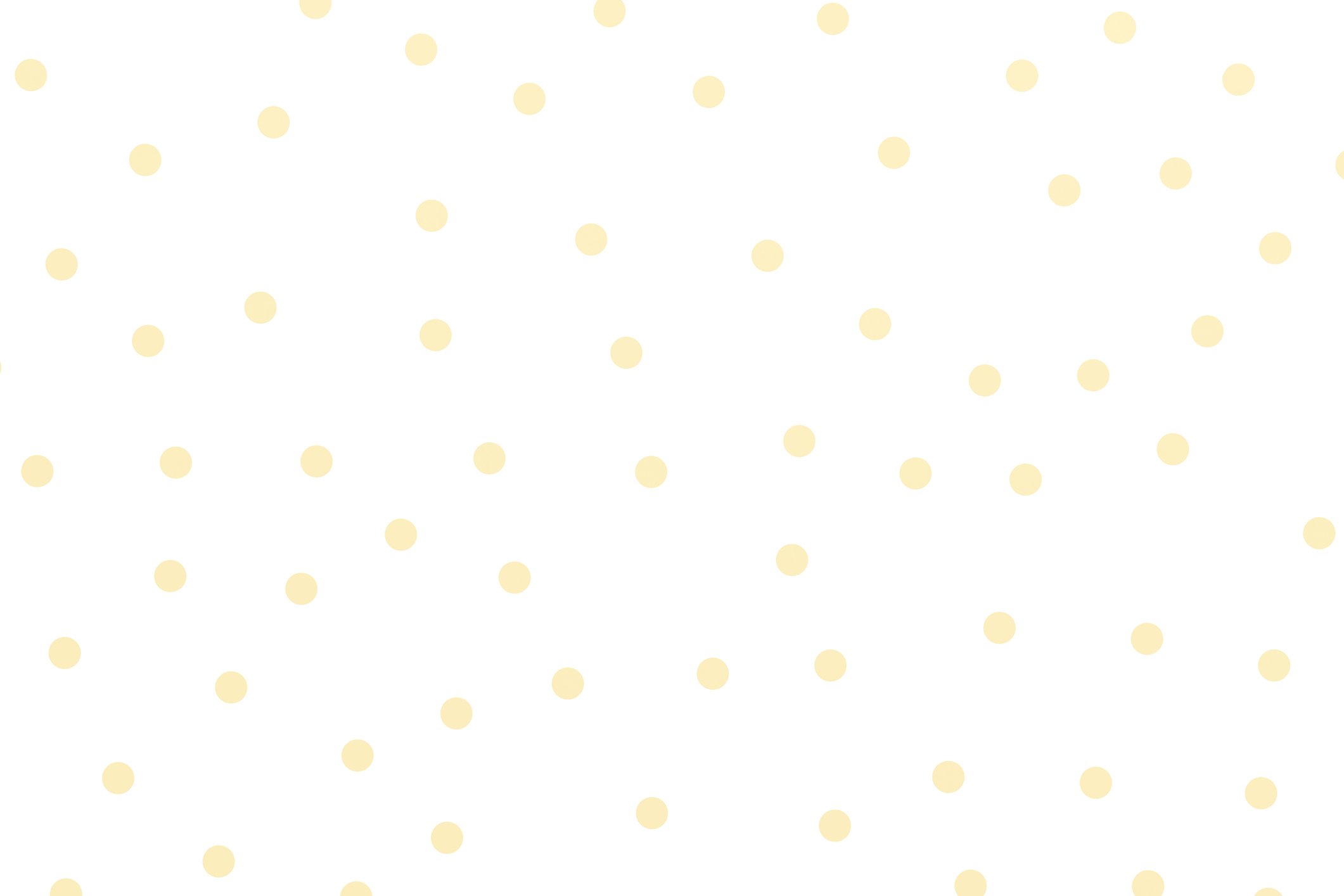 Pattern of small, light yellow dots scattered evenly on a white background.