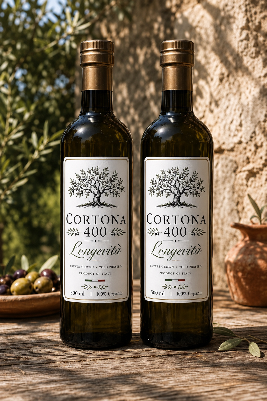 Bundle: Longevità Extra Virgin Olive Oil (Pre Sale) - Free Shipping