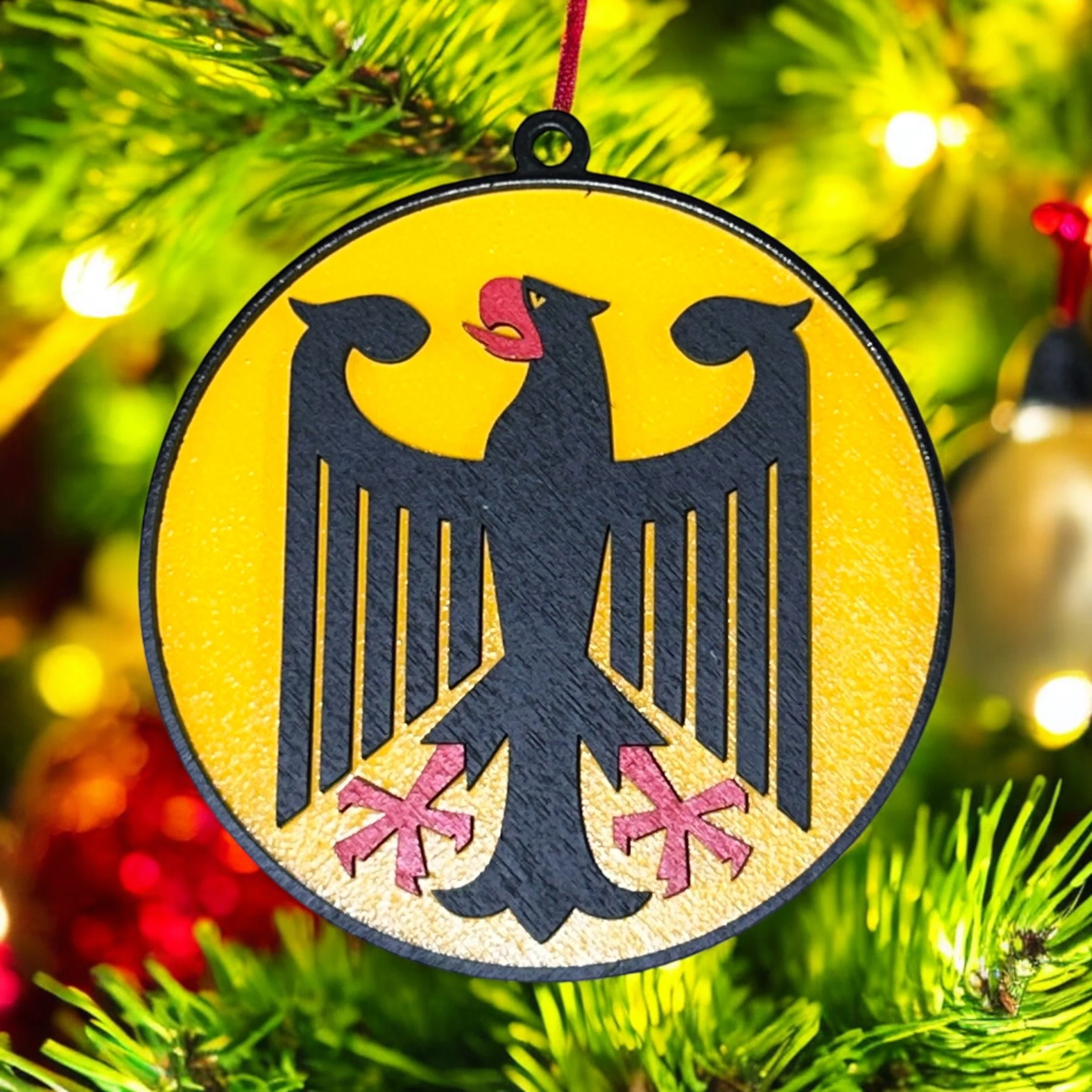 German Federal Eagle Ornament