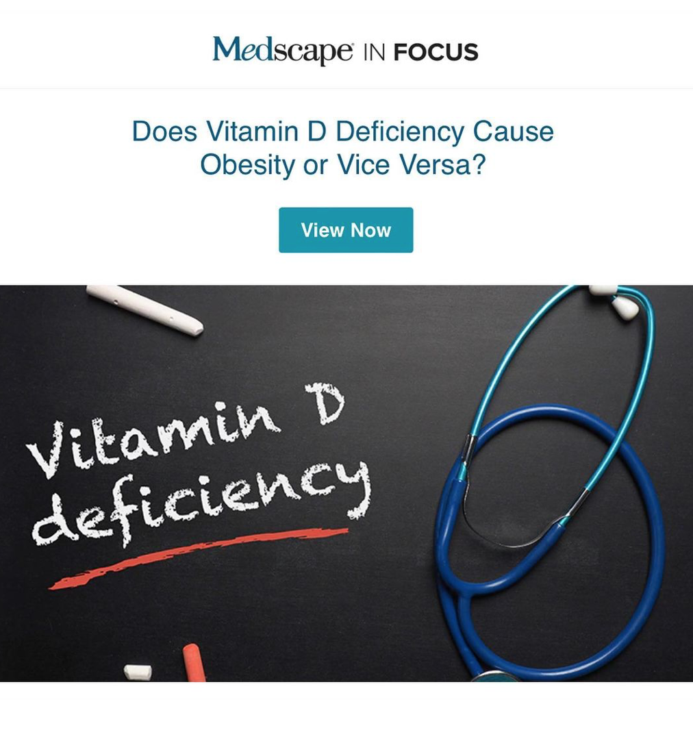Does Vitamin D Deficiency Cause Obesity or Vice Versa?