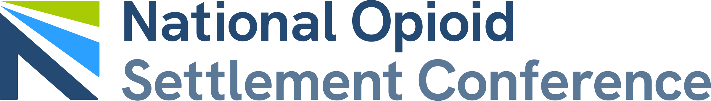 National Opioid Settlement Conference logo