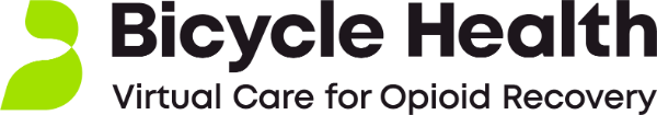 Bicycle Health logo with Virtual Care for Opioid Recovery tagline