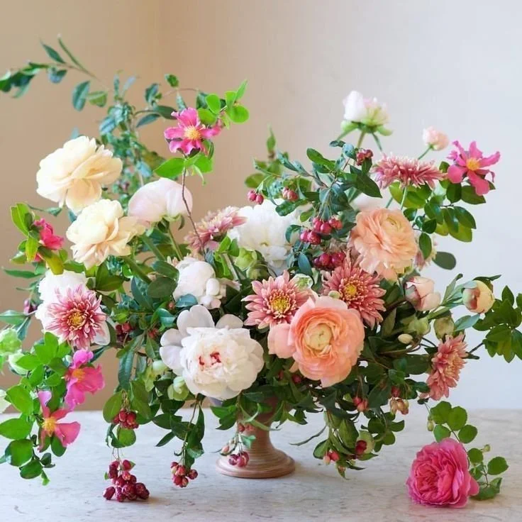 Custom Silk Floral Arrangement