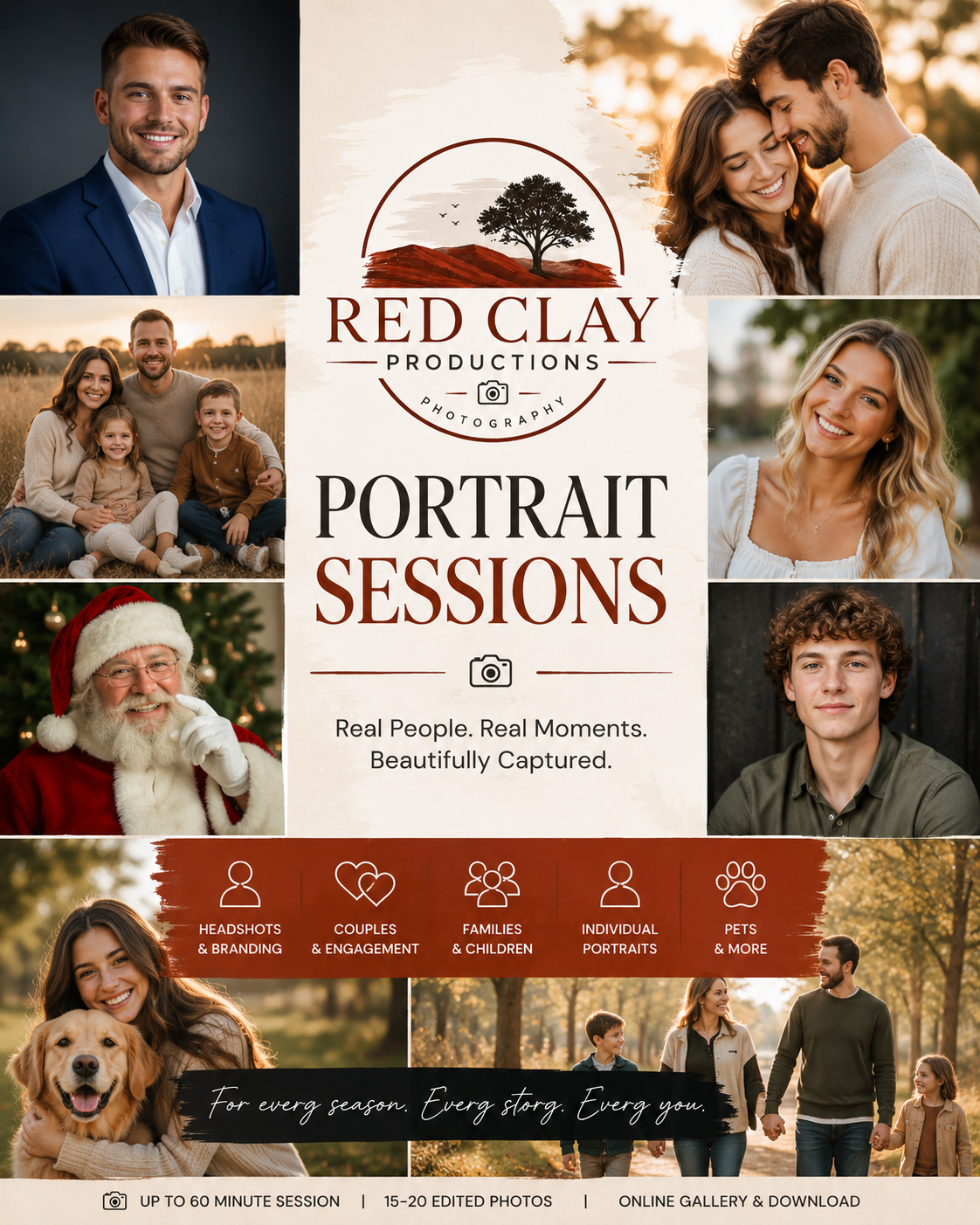 Red Clay Portrait Session