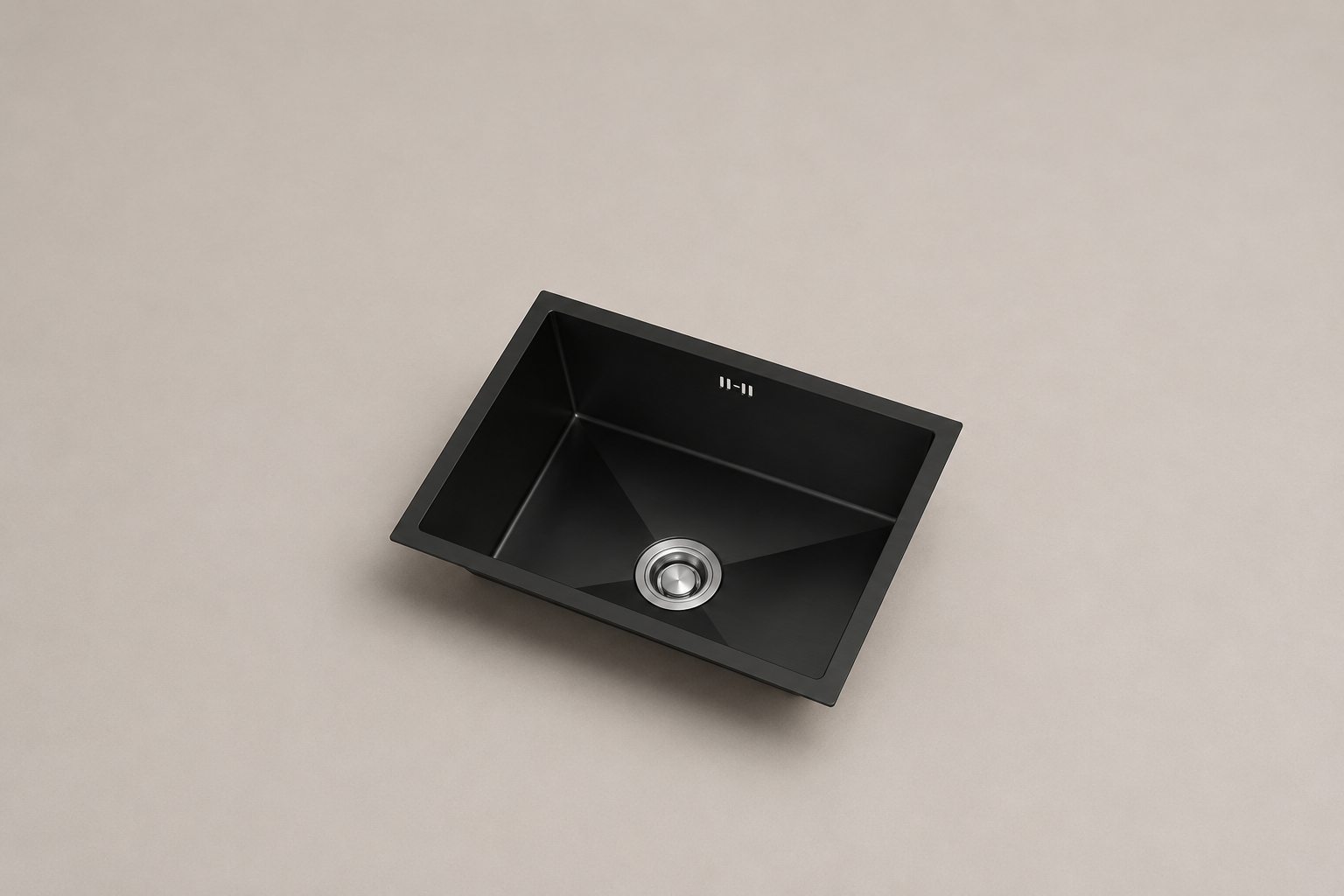 Matte Black Single Kitchen Sink