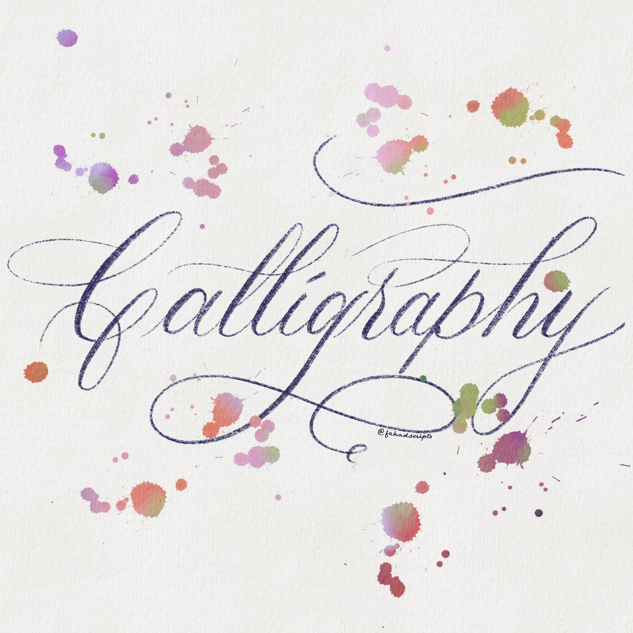 Custom Calligraphy Pieces