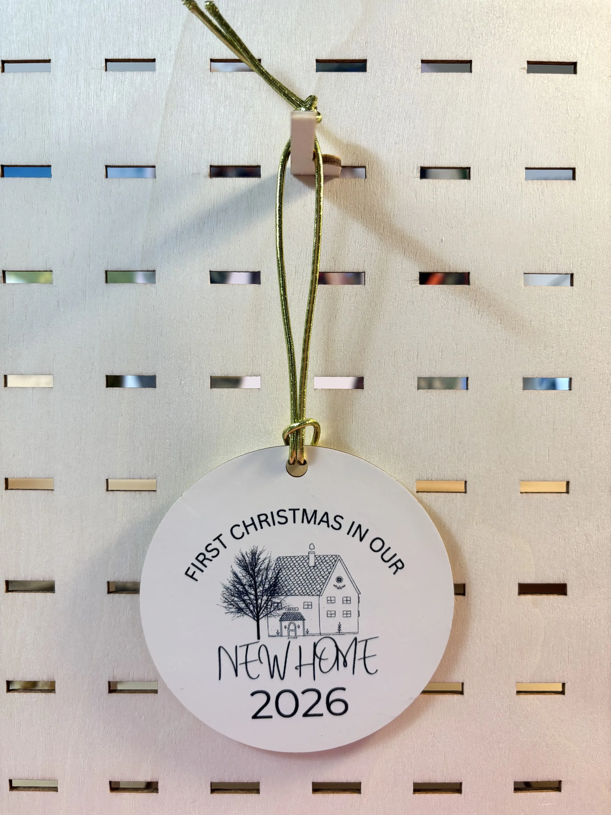 Our Merry Beginning (Round)