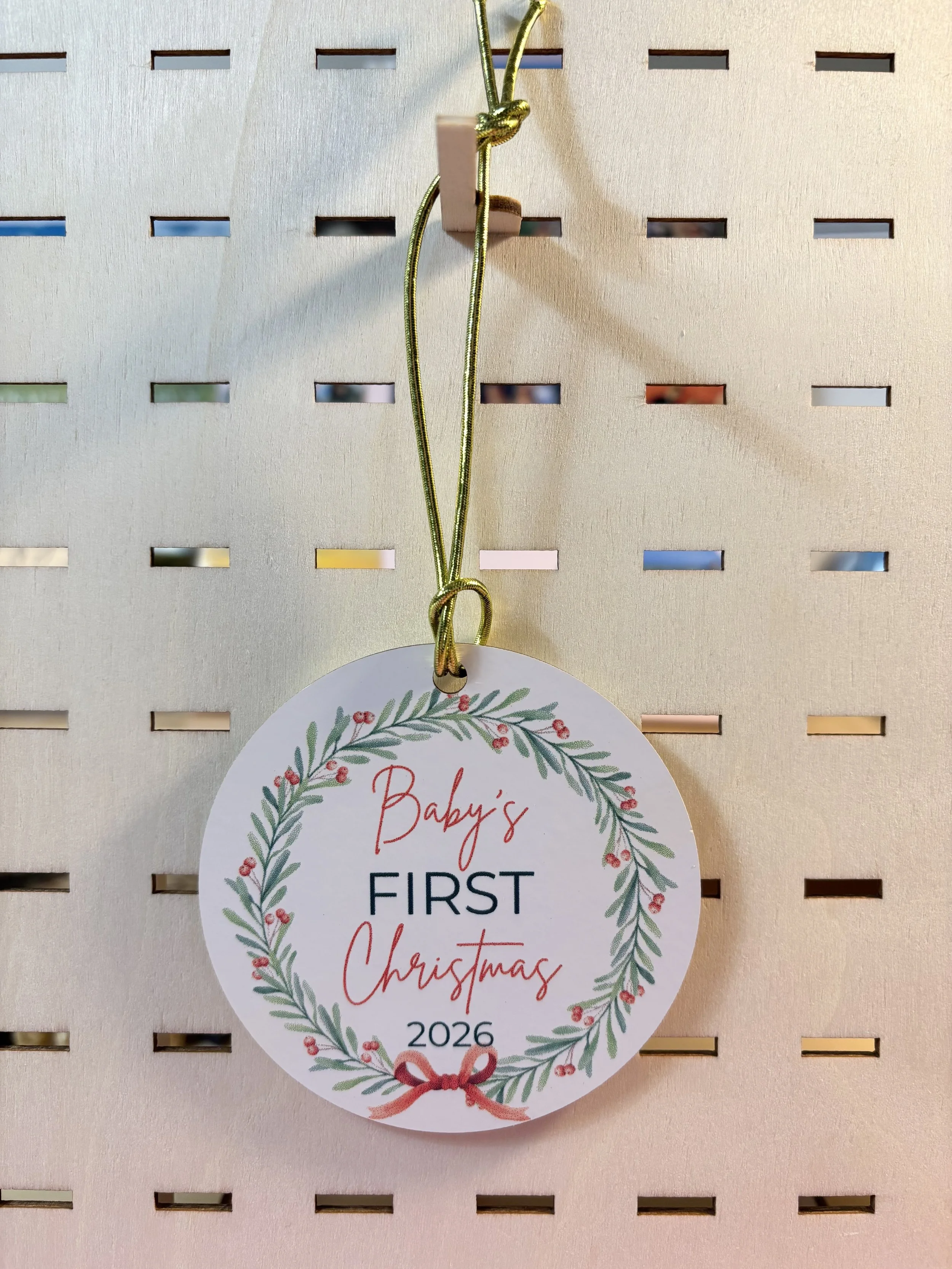 First Christmas Magic (Round)