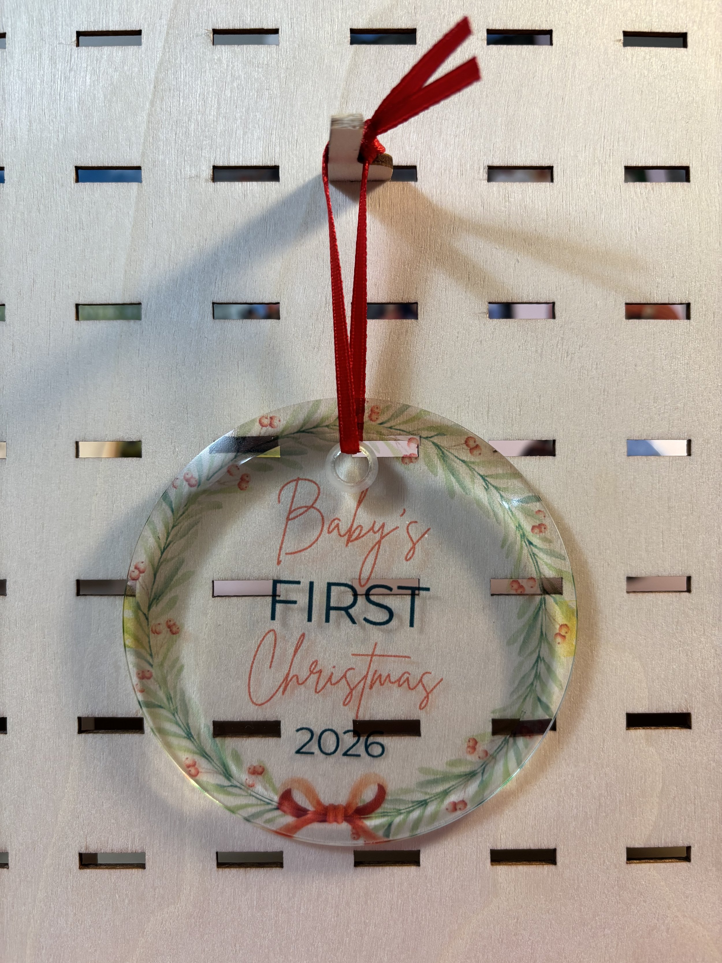 First Christmas Magic (Glass)