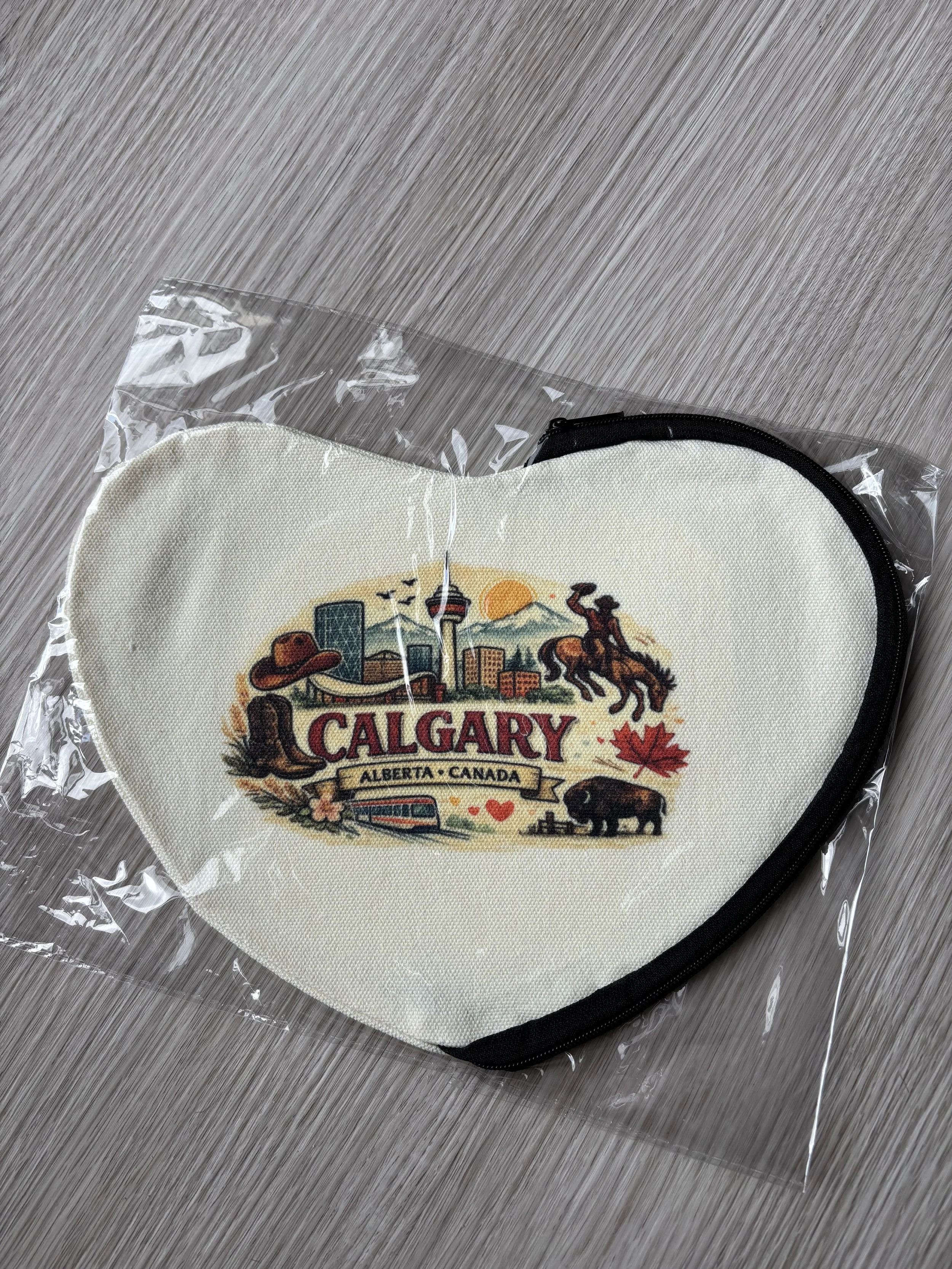 Heart Calgary Pouch