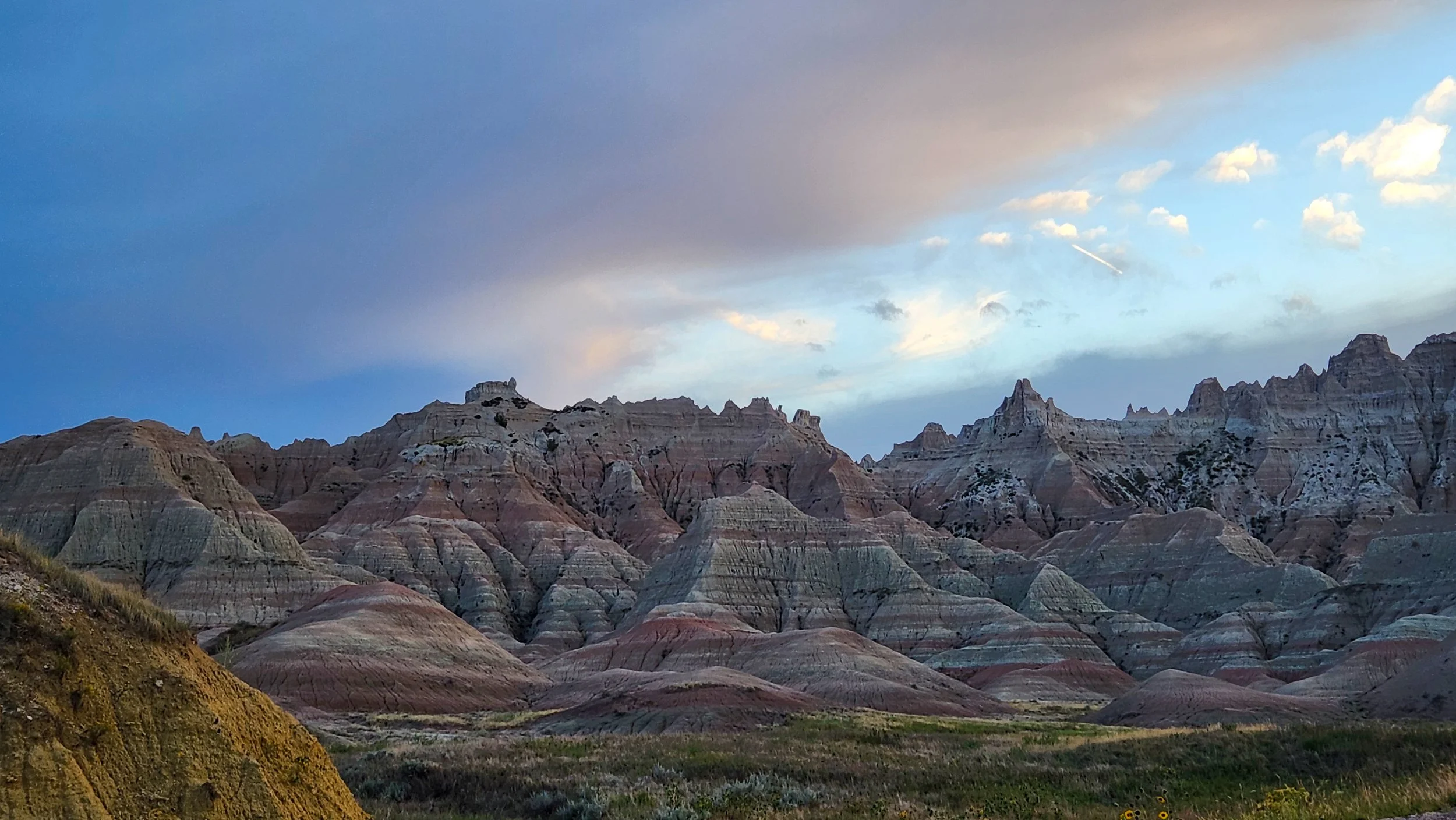 Sunset at Badlands National Park