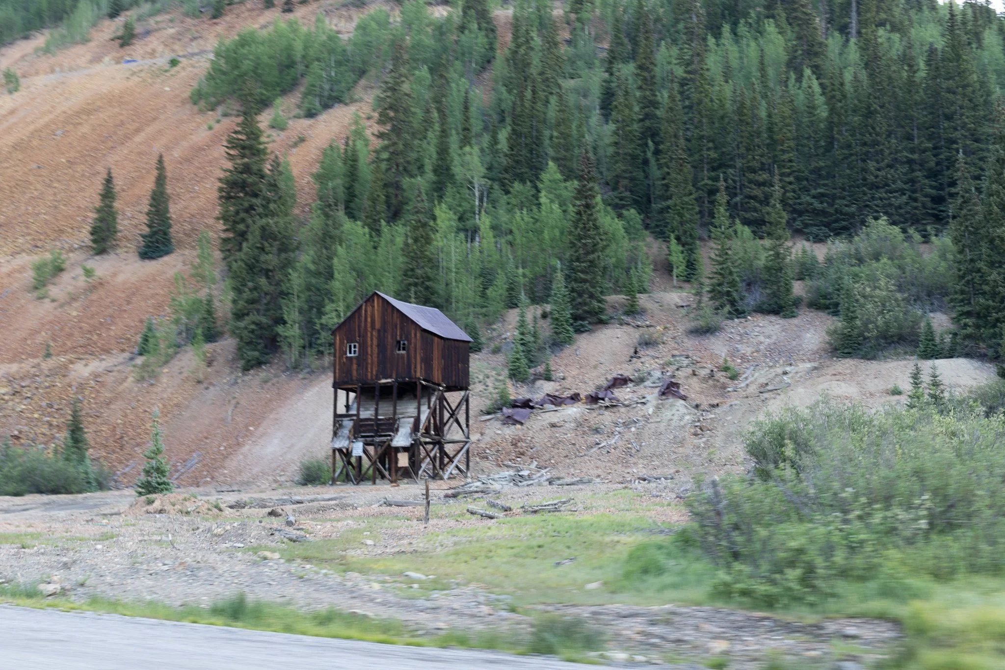 Old Mining Remnants in the San Juans
