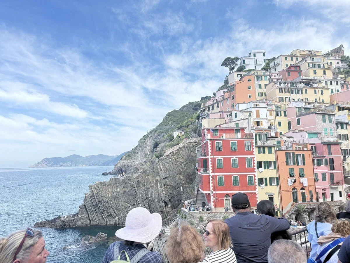 Riomaggiore on our Cinque Terre trip
